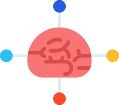 bağlantı ağ simgesi vektör illüstrasyonu