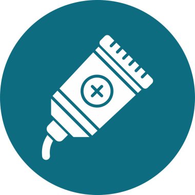 Pomade ağ simgesi vektör illüstrasyonu