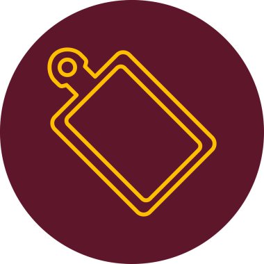 Kesme tahtası. vektör simgesi modern simgesi