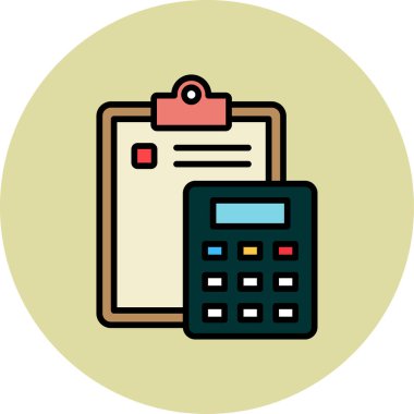 Pano simgesi, vektör illüstrasyonu basit tasarım