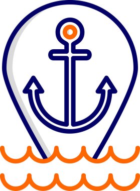 spiker simgesi web basit illüstrasyon