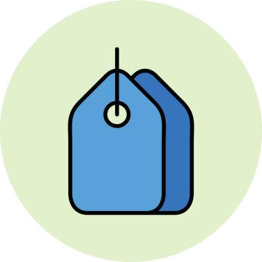 Fiyat etiketi vektör illüstrasyonu 