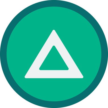 - Delta. Web simgesi basit illüstrasyon