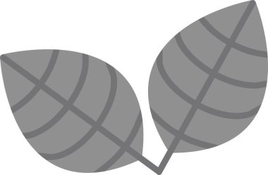 Sonbahar yaprakları simgesi, vektör illüstrasyonu 