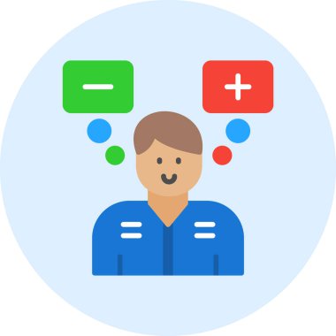 Fizibilite. Web simgesi vektör illüstrasyonu