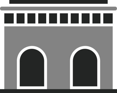 Kubbe. Web simgesi basit illüstrasyon