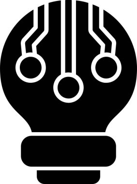 Teknoloji. Web simgesi basit illüstrasyon