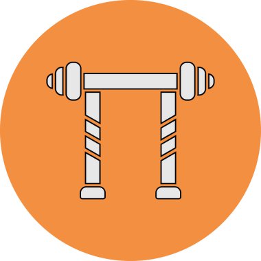 Spor web simgesi, vektör çizim