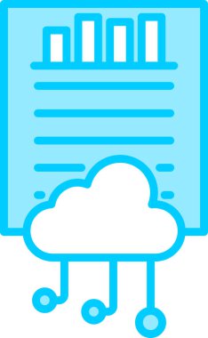 business Data Mining ikon vektör illüstrasyon tasarımı