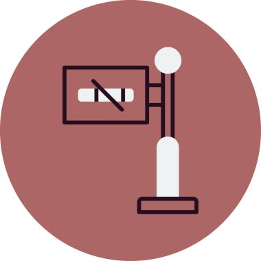 Basit Sigara İçilmez simgesi