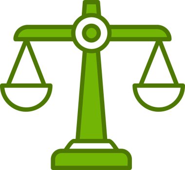 Hukuk. Web simgesi basit tasarım