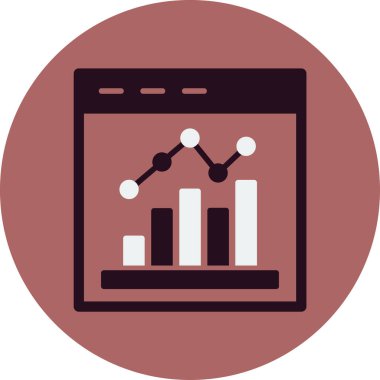 veri analiz vektörü resimleme   