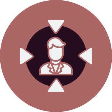 Konum haritası işaretleyici. vektör simgesi