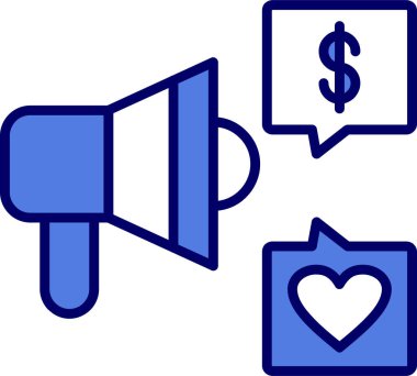 Kavramsal pazarlama simgesinin temel doğrusal resmi