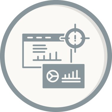 İş Problemi simgesinin vektör illüstrasyonu