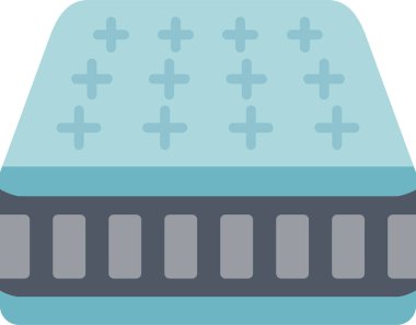 Yatak Ağı simgesi, basit vektör illüstrasyonu