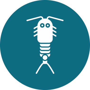 Plankton web simgesinin vektör çizimi       