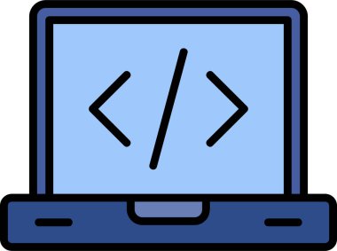 Geliştirici basit tasarım vektör çizimi