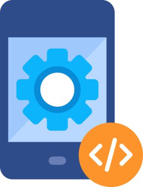 Cep telefonu. basit tasarım vektörü