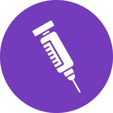 Tıbbi tedavili şırınga, doğrusal sanat