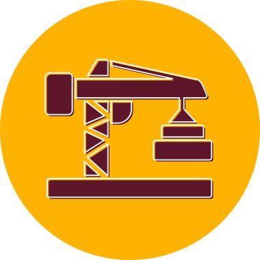 vinç simgesi ana hat biçiminde oluşturuluyor