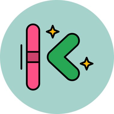 Basit oklar. Web simgesi illüstrasyonu