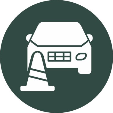 Trafik konisi, vektör çizimi