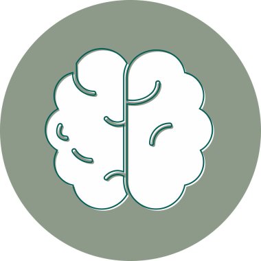 Zihinsel Sağlık ikonu konsept vektör çizimi