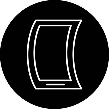 Cep telefonu. basit tasarım vektörü