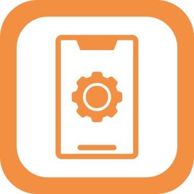 Teçhizat Web simgesi basit illüstrasyon