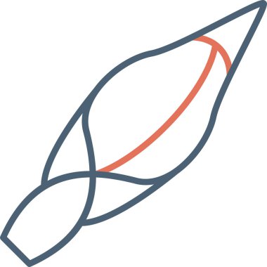 Colocasia Esculenta Tropikal Bitki Simgesi Vektör Resimleri Beyaz Arkaplanda İzole Edildi