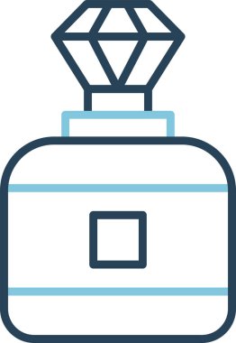 parfüm simge vektör çizim