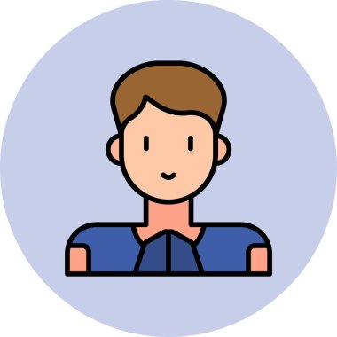 Meditasyon web simgesi vektör illüstrasyonu