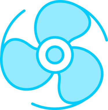 Pervane ağ simgesi, seo modern simgenin vektör illüstrasyonu 