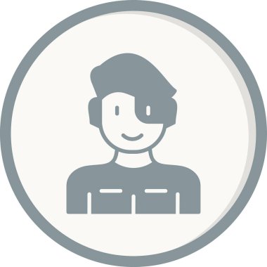 Süper kahraman ağ simgesi, vektör illüstrasyonu