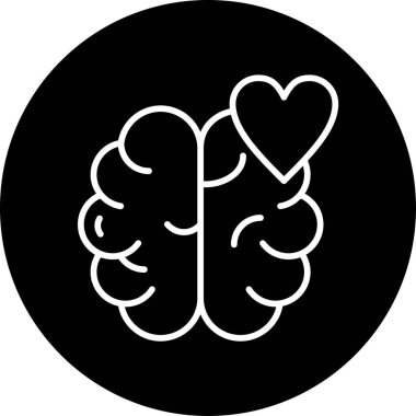Zihinsel Sağlık ikonu konsept vektör çizimi