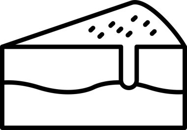 kek web simgesi vektör illüstrasyonu