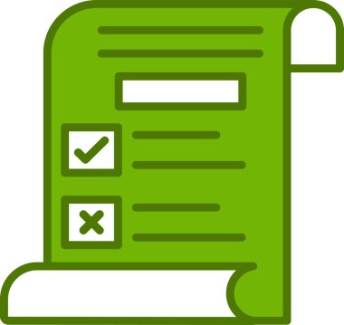 Kurallar. Web simgesi basit illüstrasyon