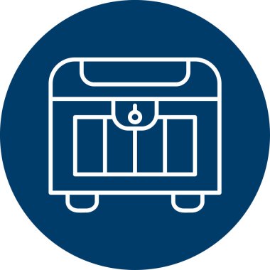 Göğüs. Web simgesi basit illüstrasyon