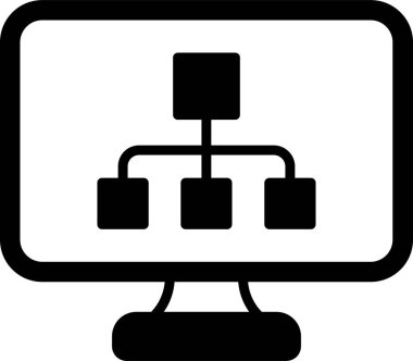 Web Yazılım simgesi, vektör illüstrasyonu