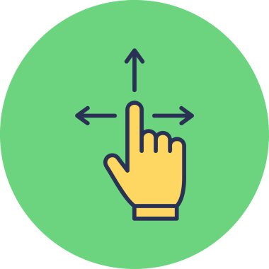 El simgesi, basit vektör çizim