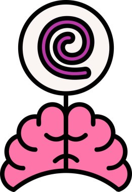 Karışıklık Ağ ikonu vektör illüstrasyonu