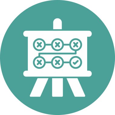 Hata modern simgesinin vektör illüstrasyonu