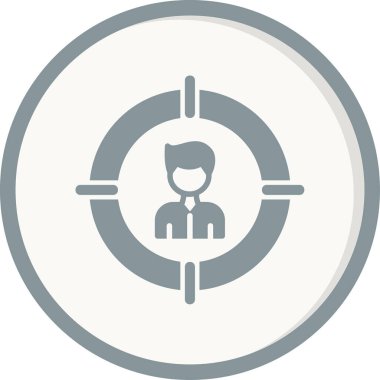 Çekim. Web simgesi basit illüstrasyon