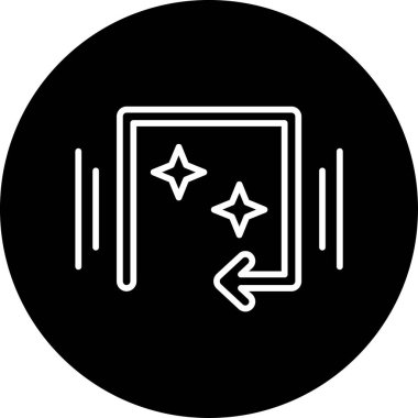 Basit oklar. Web simgesi illüstrasyonu