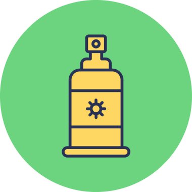 Hata Spreyi Web simgesi vektör illüstrasyonu