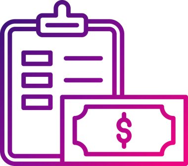 Pano simgesi, vektör illüstrasyonu basit tasarım