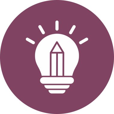 Ampul Ağı simgesi, vektör illüstrasyonu