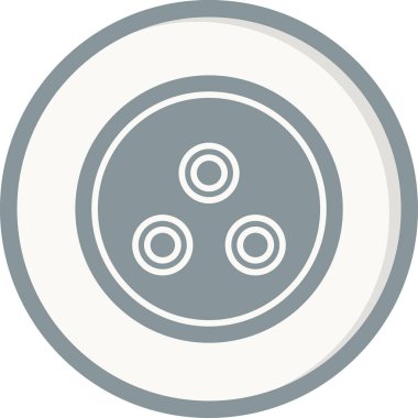 Bu yüzden ikon, vektör illüstrasyonu. Vuruş biçimi ağ, mobil, ui için kullanılabilir