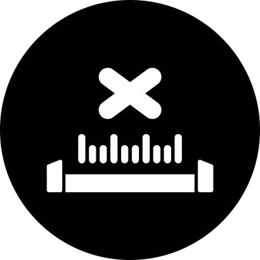 Menzil. Web simgesi basit illüstrasyon 